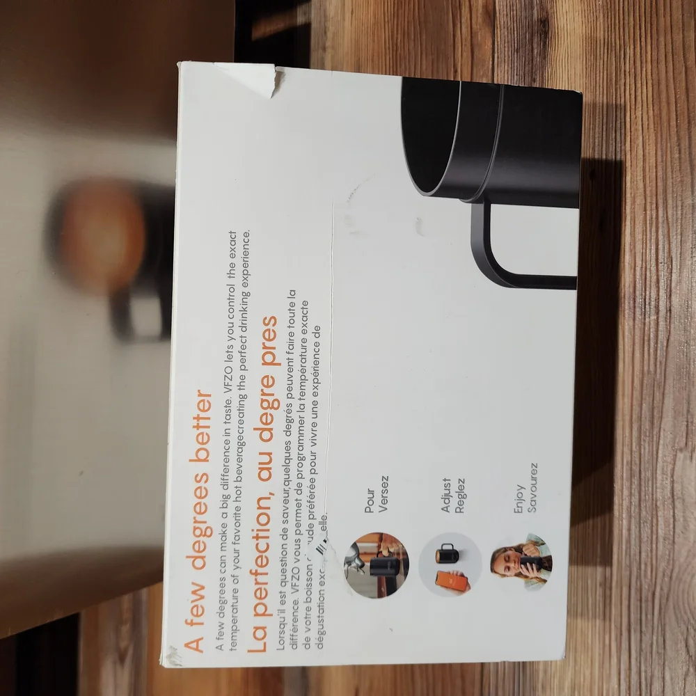 Smart Mug Warmer and Wireless Charger - Black